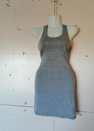 Платье-майка боксерка вискоза отлично тянется к телу разные размеры и цвета