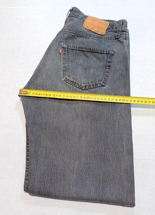 Талия 86 см mom vintage levi's 501-5959 w34 l34 джинсы светочерные