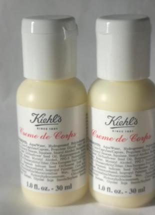 Creme de corps kiehl's насыщенный питательный крем для тела kiehls, 2*30 мл