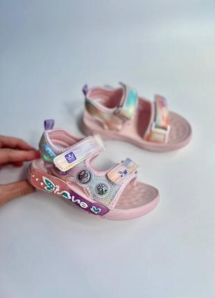Босоножки мигалки 22-26р