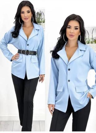 Піджак жіночки з поясом