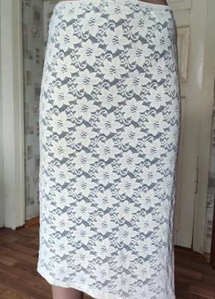 Юбка кружево.