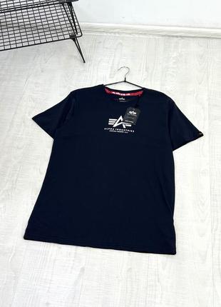 Футболка Alpha industries nasa футболка