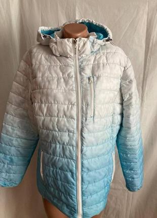 Стеганая женска куртка разноцветная