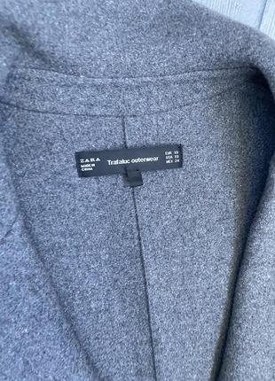 Пальто zara xs(34)64 фото
