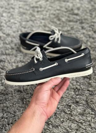 Sperry top sider navy blue sales