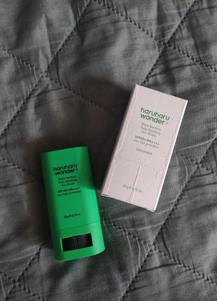 Haruharu wonder black bamboo daily soothing sun shield – сонцезахисний стік spf50+ pa++++