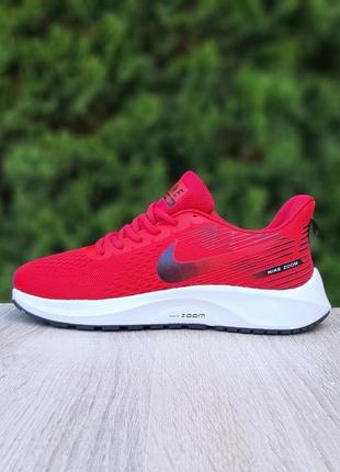 Чоловічі кросівки nike zoom pegasus червоні7 фото