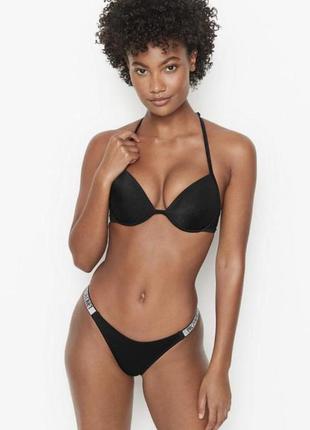 Купальник зі стразами камінням пуш-ап victoria's secret вікторія сікрет3 фото