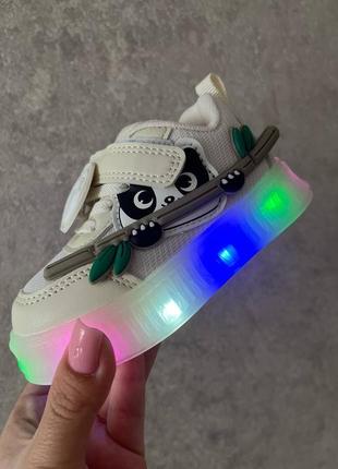 Детские кроссовки,кеды с led подсветкой 🩵