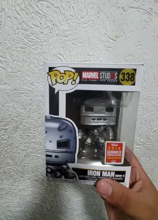 (443) funko pop iron man (mark 1) #338 виниловая фигурка модель куклы