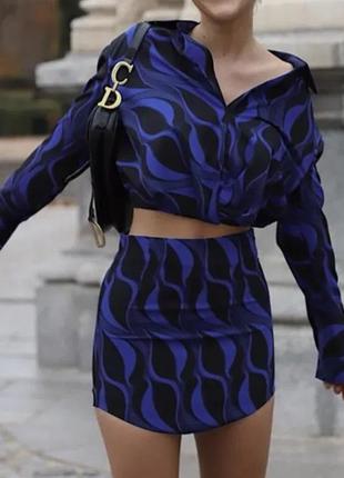 Міні спідниця zara