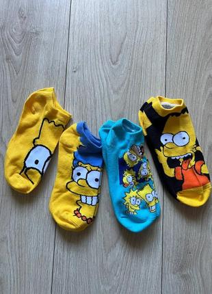 Комплект шкарпеток із сімпсонами