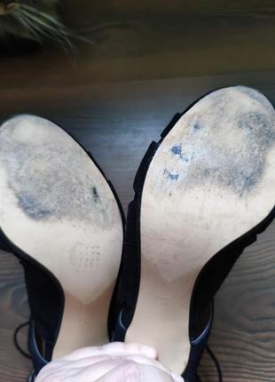 Босоножки на завязках шнуровке heels хилз хилс5 фото