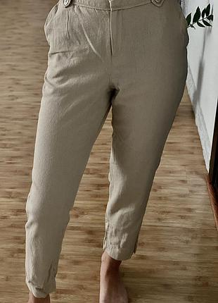 Брюки лянные