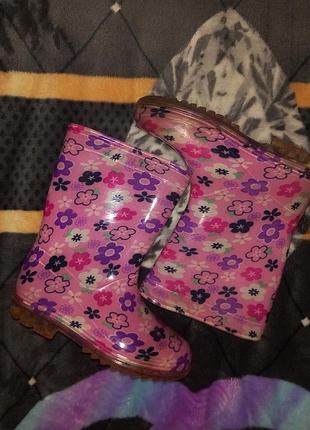 Резиновые сапоги сапожки