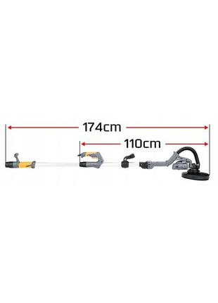 Шліфмашина жираф powermat pm-dg-1450l 1450 w2 фото