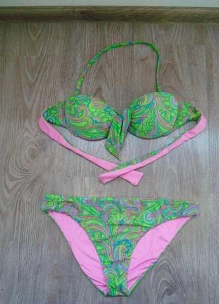 Calzedonia оригинал! италия. как новый! чашка бандо. балконет. в продаже купальник от итальянского б