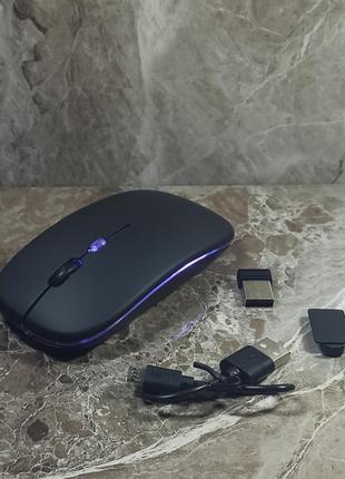 Беспроводная, светящаяся мышка / компьютерная мышка с rgb-подсветкой