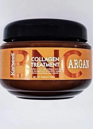 Регенерувальна маска argan collagen treatment karseell original