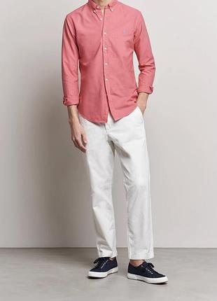 Шикарная брендовая рубашка ralph lauren сша p.2xl хлопок новая, с бирками