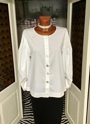Брендова біла сорочка від іспанія 🇪🇸