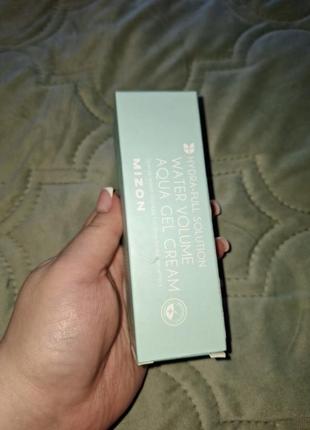Увлажняющий гель крем mizon water volume aqua gel crem 45ml