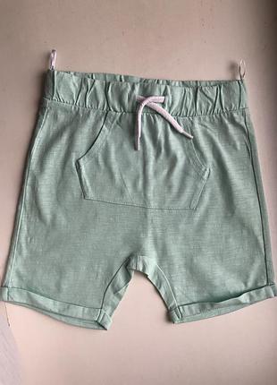 Шорты тонкие стильные летние мятные шорты легкие