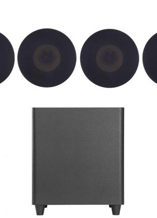 Акустичний комплект sky sound subt-10b/flc-5 (2*40вт) black