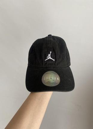 Бейсболка jordan оригінал базова кепка олдскул унісекс графітова гранд грандж джинсова1 фото