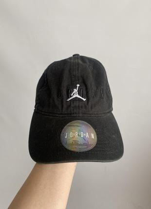 Бейсболка jordan оригінал базова кепка олдскул унісекс графітова гранд грандж джинсова6 фото
