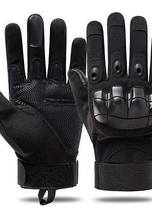 Тактичні рукавички чорні nvectech