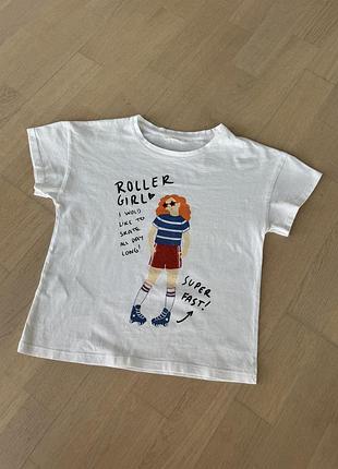 Mango бавовняна футболка