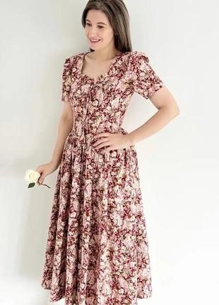 Бавовняне плаття laura ashley вінтаж