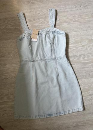 Сарафан джинсовый mango