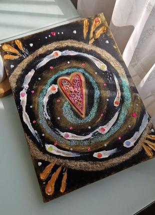 Энергокартина "подых любви"