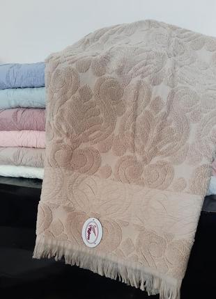 Махровые полотенца баня+лицо