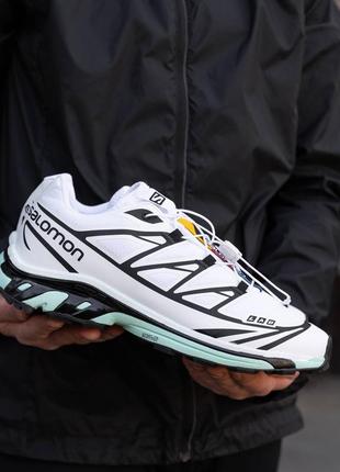Мужские кроссовки саломон / choose salomon s lab xt-6 white icy 10k