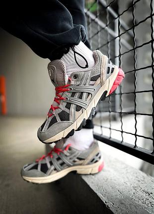Кроссовки asics gel-sonoma 15-50 clay "grey/obsidian grey"