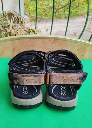 Босоножки ecco offroad receptor technology leather кожа 26,5 см.5 фото