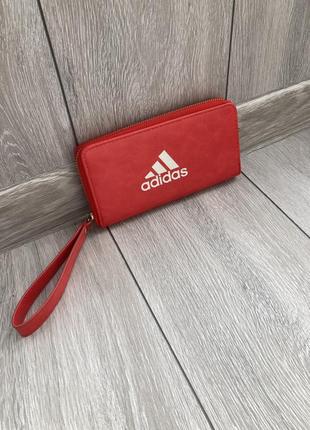 Червоний гаманець adidas