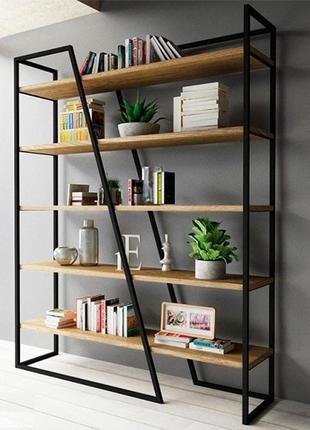 Стелаж, лофт, побутовий на 5 полиць кс - 6