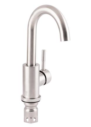 Смеситель для кухни lidz aria 015f2 (k35) ldari015f2nks34942 nickel