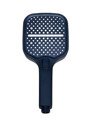 Лейка для ручного душа qtap rucni 260x120 мм округлая qtruc125blm45782 black matt