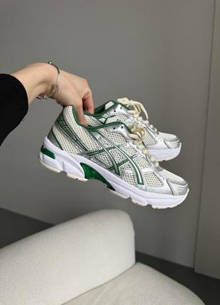 Женские кроссовки asics gel-1130 silver green 36-37-38-39-40-41
