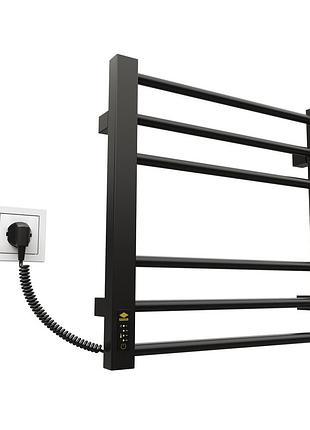 Сушарка для рушників kosser степ 500х500 el тайм. чорний