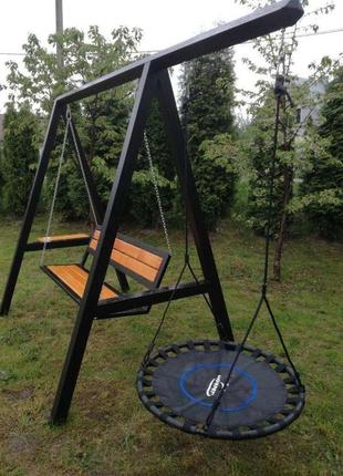 Гойдалка садова "спорт" металева