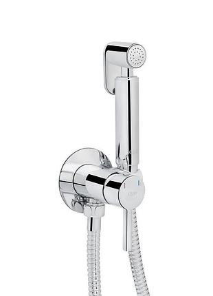 Набор для гигиенического душа qtap inspai-varius округлый qtinsvarcrmv00440001 chrome