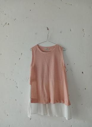 Стильная асимметричная майка