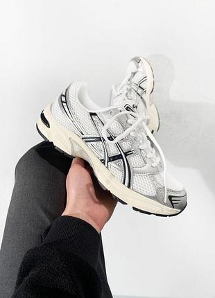 Топові унісекс кросівки asics gel-1130 white/silver